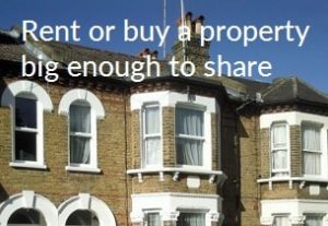 Share a flat with other housemates