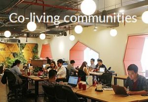 Coliving property for over 40s