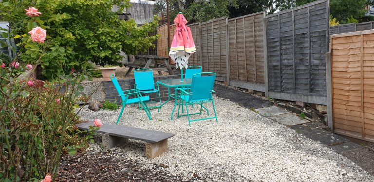 Large south facing garden Large south facing garden