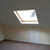 Large Light Bedroom Unfurnished