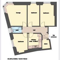 Room in 2 bed flat share stockbridge