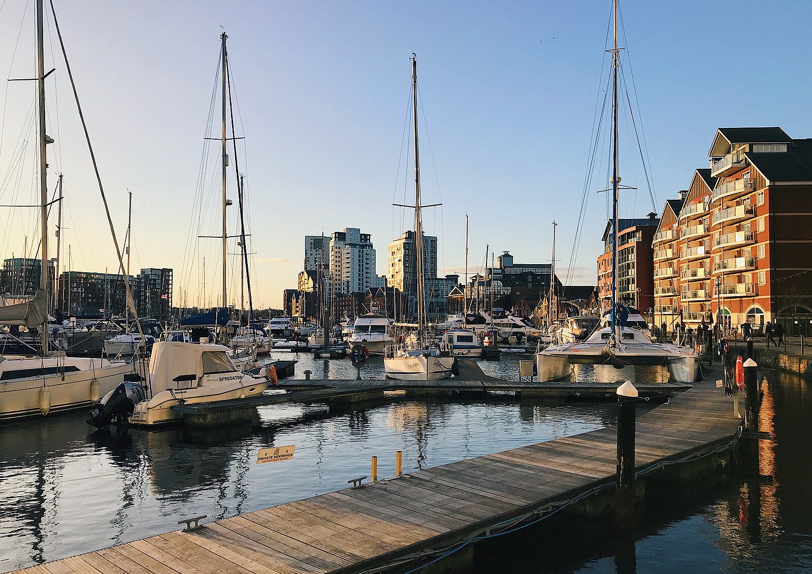Photo of Ipswich harbour