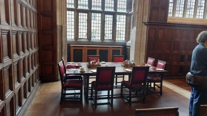 Charterhouse Alms Houses Communal Dining Room Sml
