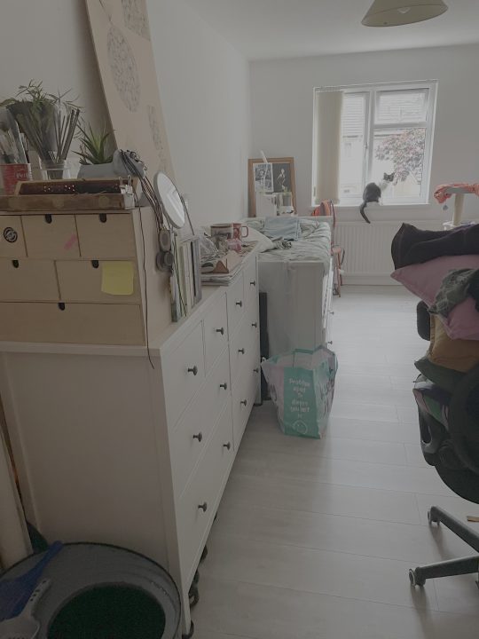 Bedroom 1 view bed closed 540x720