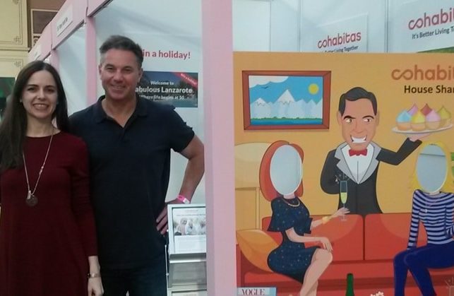 Nick And Eva Promoting Cohabitas House Sharing